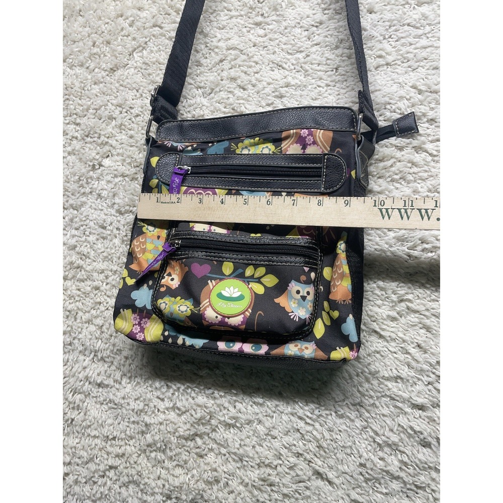 Lily Bloom Owl Crossbody Bag Purse EUC - Picture 4 of 11